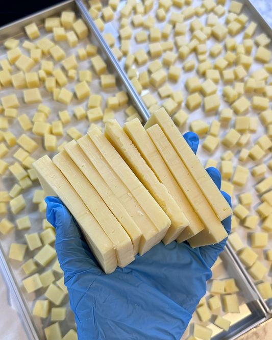 Natural Cheddar Cheese Treats | High-Protein & Calcium Training Snacks (Freeze-Dried)
