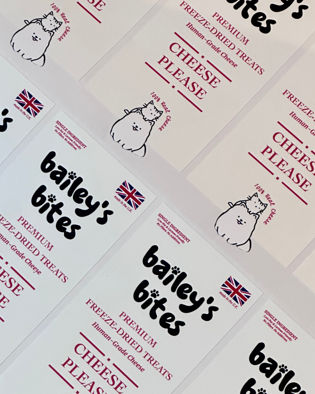 Natural Cheddar Cheese Treats | High-Protein & Calcium Training Snacks (Freeze-Dried)