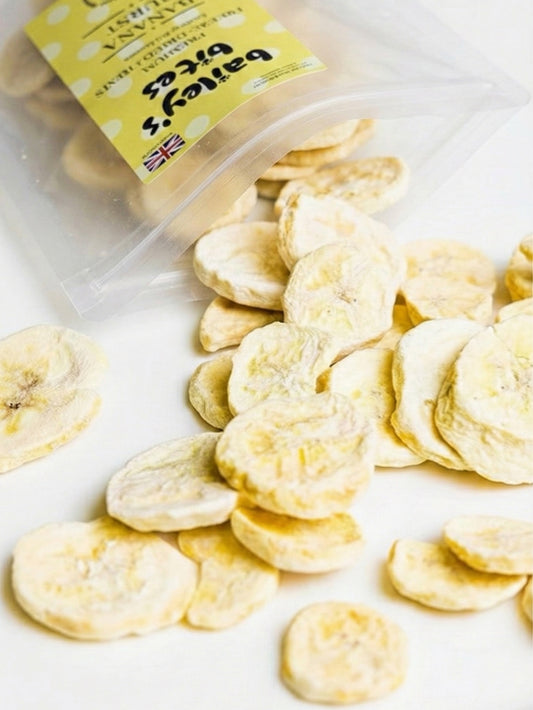 Natural Banana Treats | Fibre-Rich, Gentle & Tummy-Friendly Snacks (Freeze-Dried)