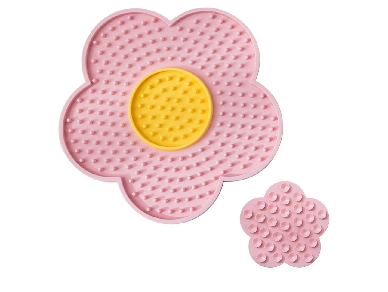 🌸 Flower Silicone Lick Mat for Small Dogs & Cats
